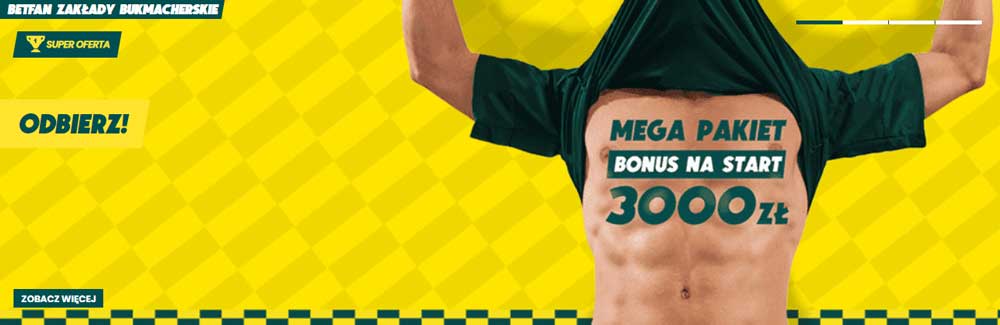 Bonus powitalny BetFan