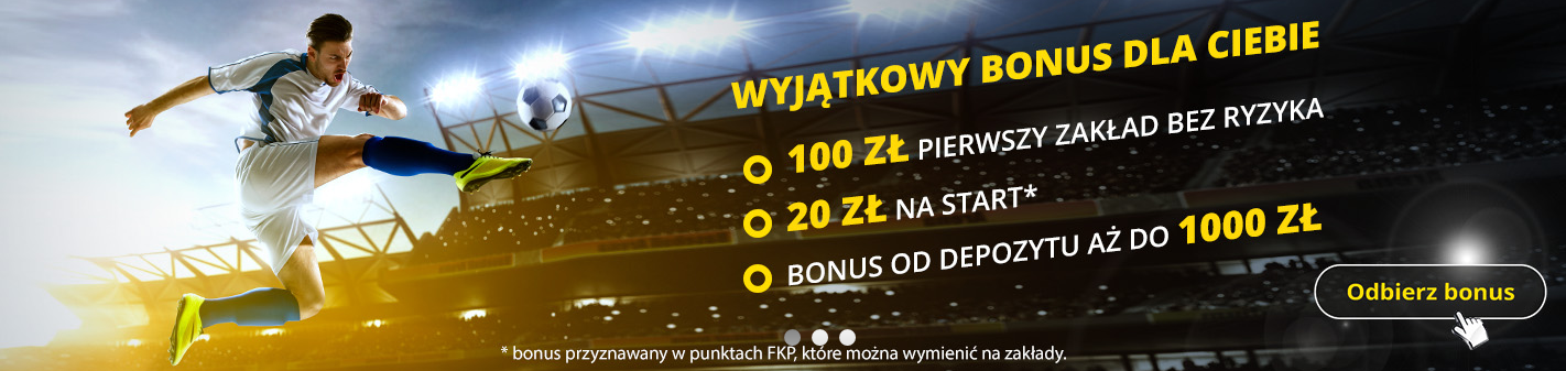 Bonus powitalny Fortuna 