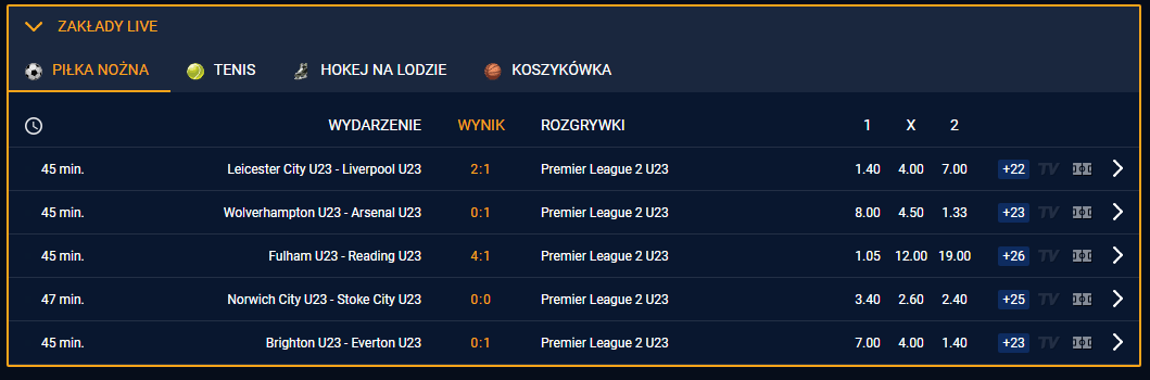 Oferta kursowa STS